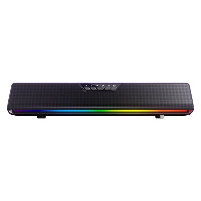 Aula GS6 PRO 10W RGB Bluetooth USB Kablolu Soundbar Hoparlör Player Özellikli Speaker Siyah - 9