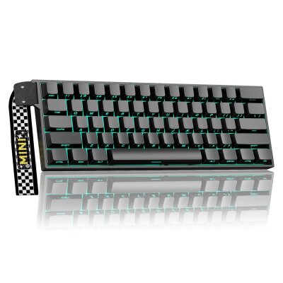 Aula Mini 60 He Pro Hall Effect Manyetik Klavye Rapid Trigger Stromrise Switch 8000Hz RGB TKL Hot Swap Oyuncu Klavyesi Siyah - 9