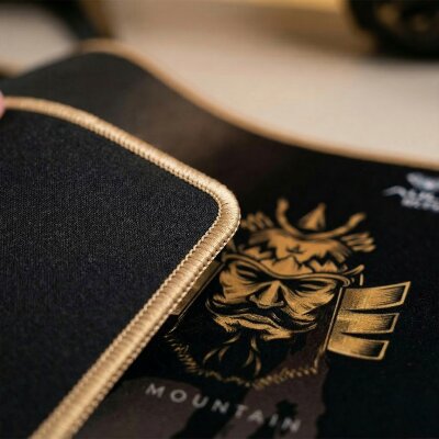 Aula MP-WFFM 70x30cm Kaymaz Tabanlı Gaming Oyuncu Mousepad Siyah - 5