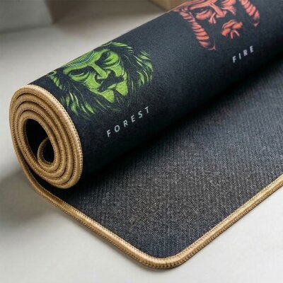 Aula MP-WFFM 70x30cm Kaymaz Tabanlı Gaming Oyuncu Mousepad Siyah - 6