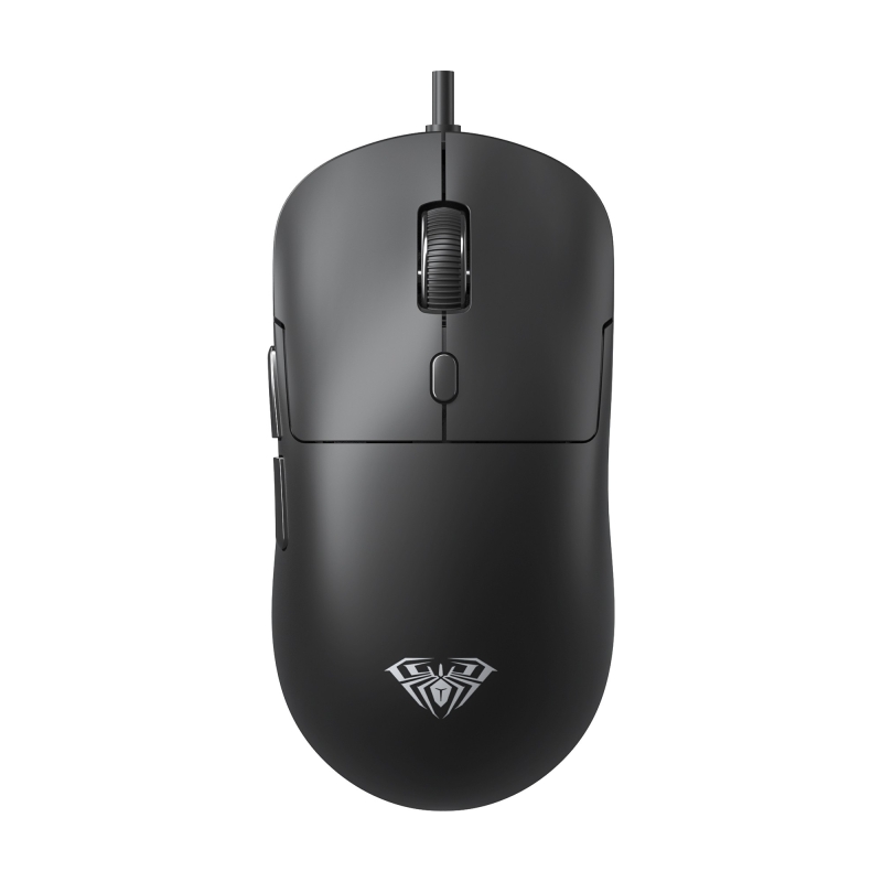 Aula S35 7200 DPI RGB Efektli Makrolu USB Kablolu Gaming Oyuncu Mouse Siyah - 1