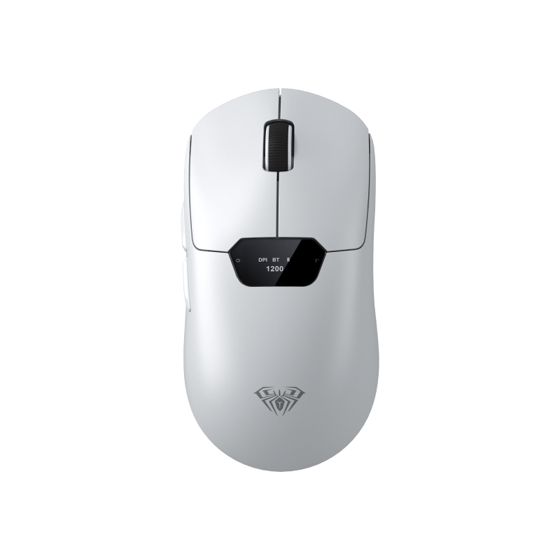 Aula SC390 PAW3311 Sensör 20000 DPI 1000Hz Kablolu ve Kablosuz Gaming Oyuncu Mouse Beyaz - 1