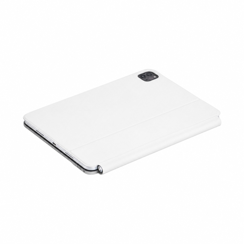 Bix IK06 Manyetik Bluetooth Klavyeli İpad Kılıfı, Dokunmatik Yüzeyli, 7 Renk Aydınlatmalı, İpad Air 10.9″/11″ İpad Pro 11″ Uyumlu Gümüş Beyaz - 9