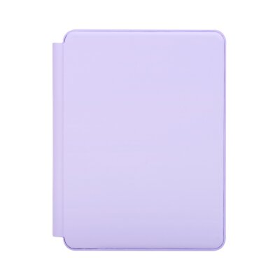 Bix IK08 Manyetik Bluetooth Klavyeli İpad Kılıfı Çoklu Dokunmatik Yüzeyli 3 Kademeli Arka Aydınlatmalı İpad Air İpad Pro Uyumlu Mor - 13