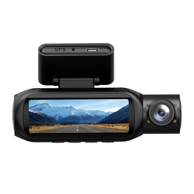 Juo C30 2K QHD Ön + FHD iç + FHD Arka 3 Kameralı WiFi GPS HDR Araç Kamerası Ekranlı 170° Geniş Açı Gece Görüş Araç içi Kamera - 9