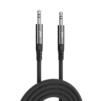 Juo Stereo 3.5mm TRS Jack Örgülü Aux Ses Kablosu 2 Metre - 5