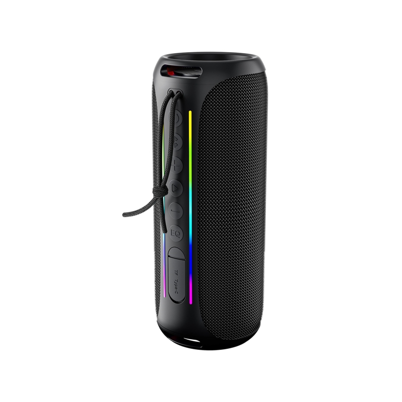 NowGo F6 20W RGB Speaker Su Geçirmez Taşınabilir Kablosuz Bluetooth Hoparlör Siyah - 2