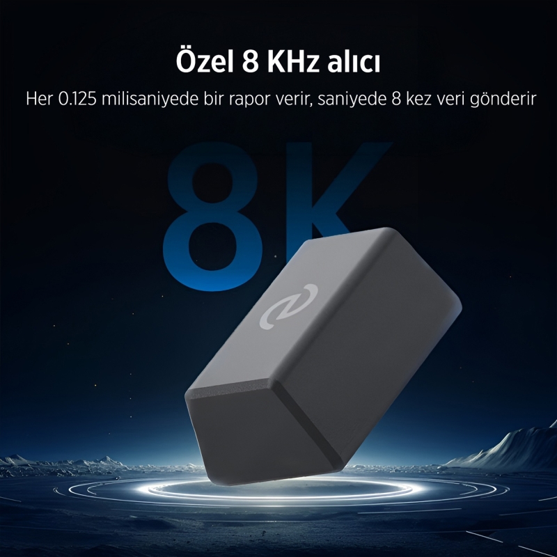 Philips Evnia SPK9718B Lightweight PAW3950 Sensör 36000 DPI 3 Modlu Gaming Oyuncu Mouse Beyaz - 3