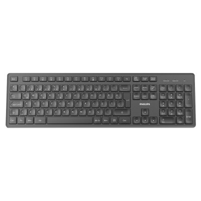 Philips SPT6318 2.4GHz Kablosuz Multimedia Sessiz Türkçe Q Klavye Mouse Seti Siyah - 7