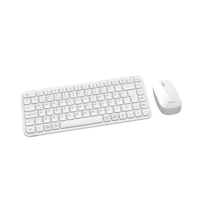 Philips SPT6338BT Bluetooth ve 2.4GHz Kablosuz Türkçe Q Klavye Mouse Seti Beyaz - 3