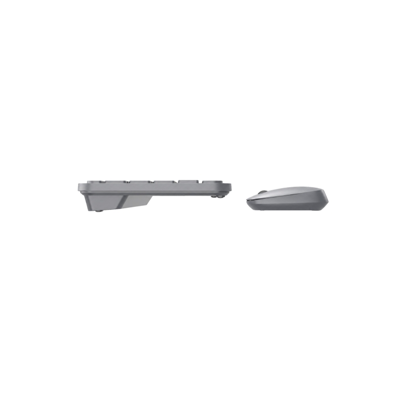 Philips SPT6338BT Bluetooth ve 2.4GHz Kablosuz Türkçe Q Klavye Mouse Seti Gri - 4