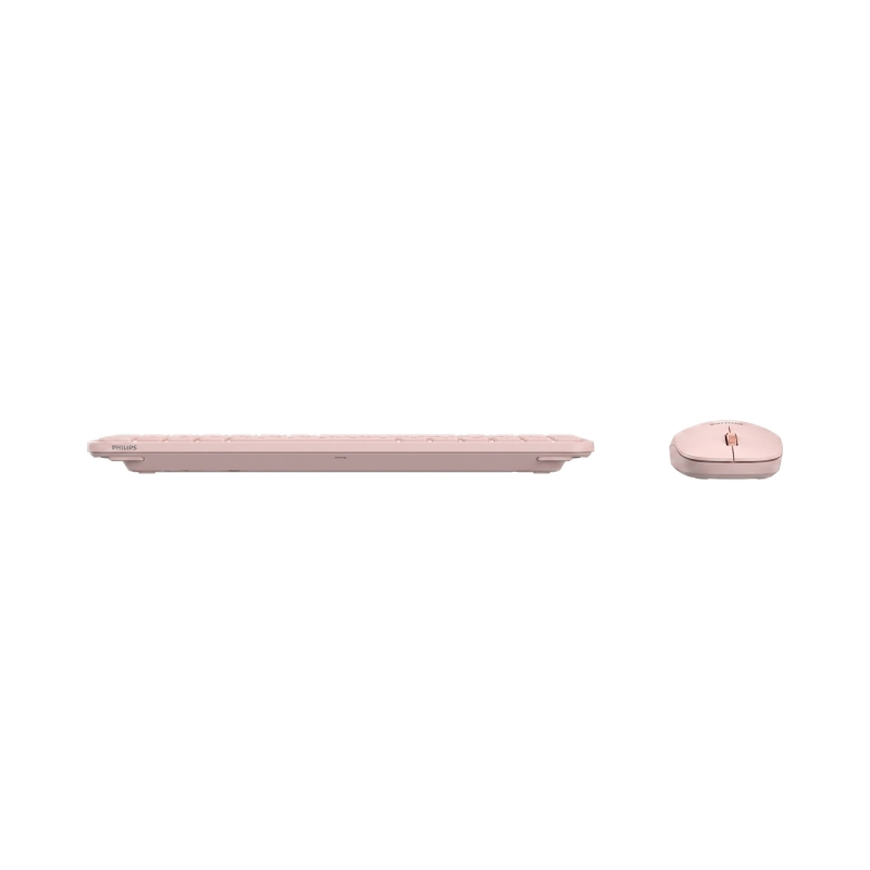 Philips SPT6338BT Bluetooth ve 2.4GHz Kablosuz Türkçe Q Klavye Mouse Seti Pembe - 5