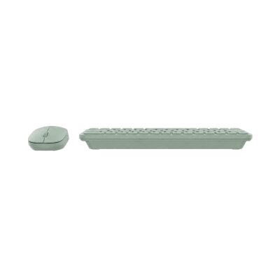 Philips SPT6338BT Bluetooth ve 2.4GHz Kablosuz Türkçe Q Klavye Mouse Seti Yeşil - 5