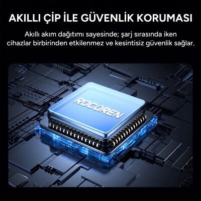 Rocoren 15W Katlanabilir iPhone Airpods Apple Watch MagSafe Uyumlu Kablosuz Şarj Cihazı Stand - 6