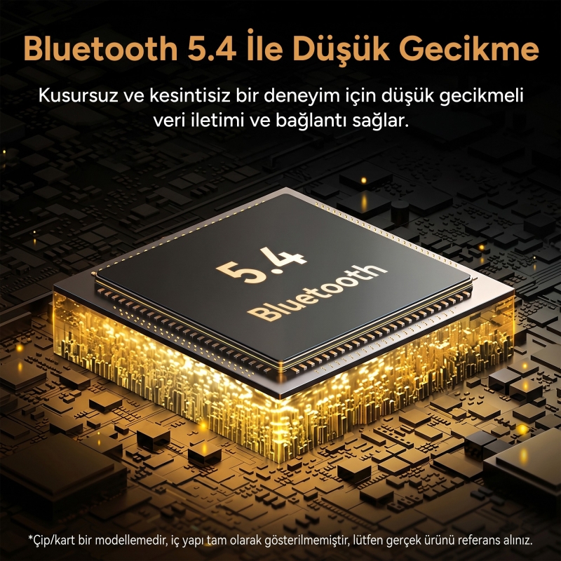 Rocoren 3'ü 1 Arada Bluetooth 5.4 Ses Alıcı ve Verici Adaptör Yaka Klipsli Micro SD Kart Girişli 3.5mm AUX Araç Kiti ve Kamera Kumandası - 5