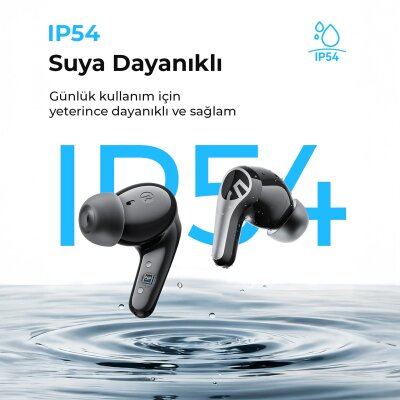 Soundpeats C30 Hybrid ANC Hi-Res LDAC TWS Bluetooth 6.0 Kablosuz Kulak içi Kulaklık Turuncu - 9
