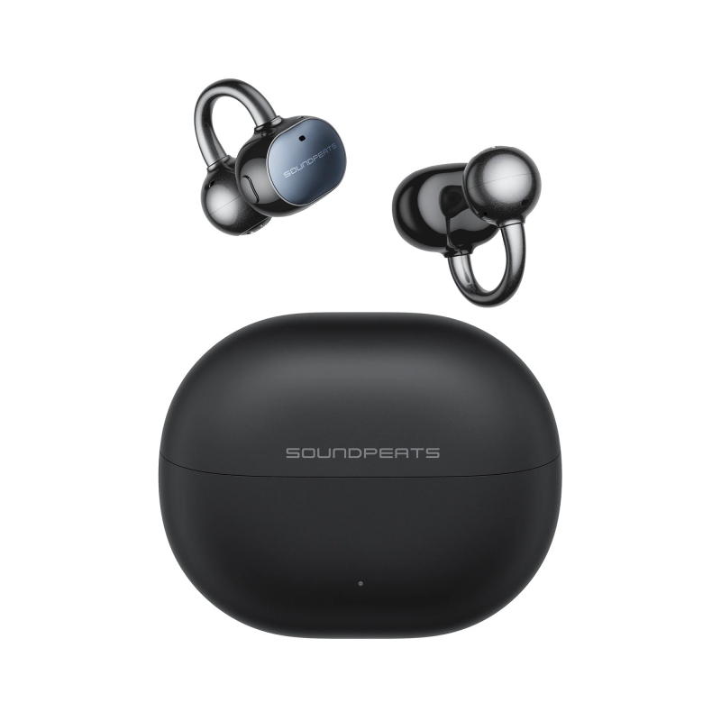 Soundpeats POP Clip2 Open-Ear Earbuds Hi-Res LDAC ENC TWS Bluetooth 6.0 Kablosuz Kulaklık Siyah - 10