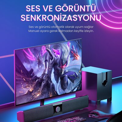 VegGieg 4K/60Hz 2K/165Hz Displayport V1.2 Kablo 1.5 Metre - 4