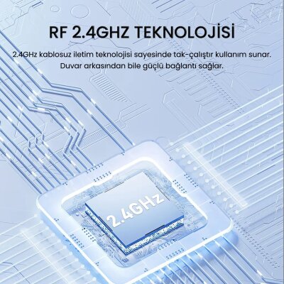 VegGieg LP003 Kırmızı Lazer Presenter Kablosuz Sunum Kumandası - 4