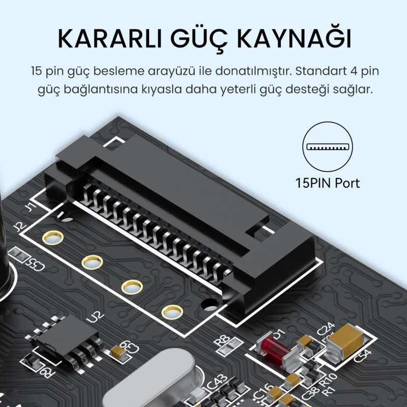 VegGieg PCI-E Express 1000 Mbps Gigabit Harici RJ45 Ethernet Ağ Kartı - 4