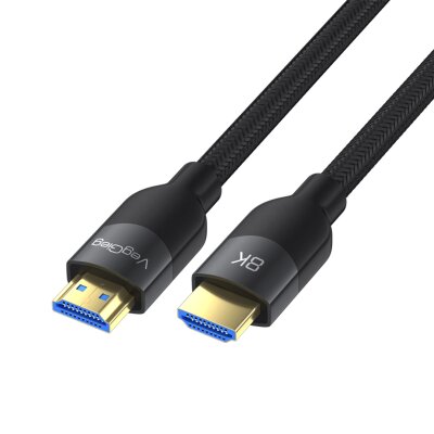 VegGieg Premium 4K 60Hz HDCP ARC HDR Örgülü HDMI 2.1 Kablo 15 Metre - 8