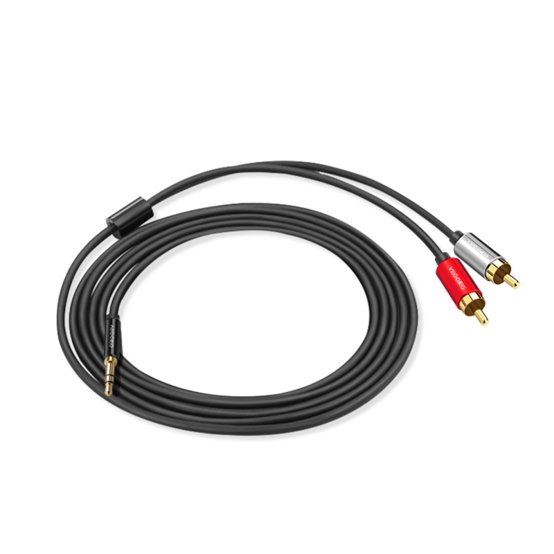 VegGieg 3.5mm AUX to 2 RCA Ses Kablosu 5 Metre - 7