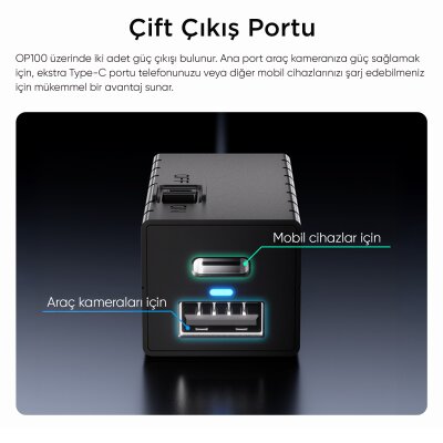Viofo OP100 OBD Park Modu Bağlantı Kiti + Type-C Park Modu Kablosu - 3