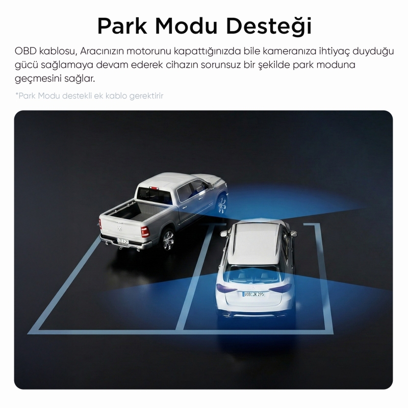 Viofo OP100 OBD Park Modu Bağlantı Kiti + Type-C Park Modu Kablosu - 4